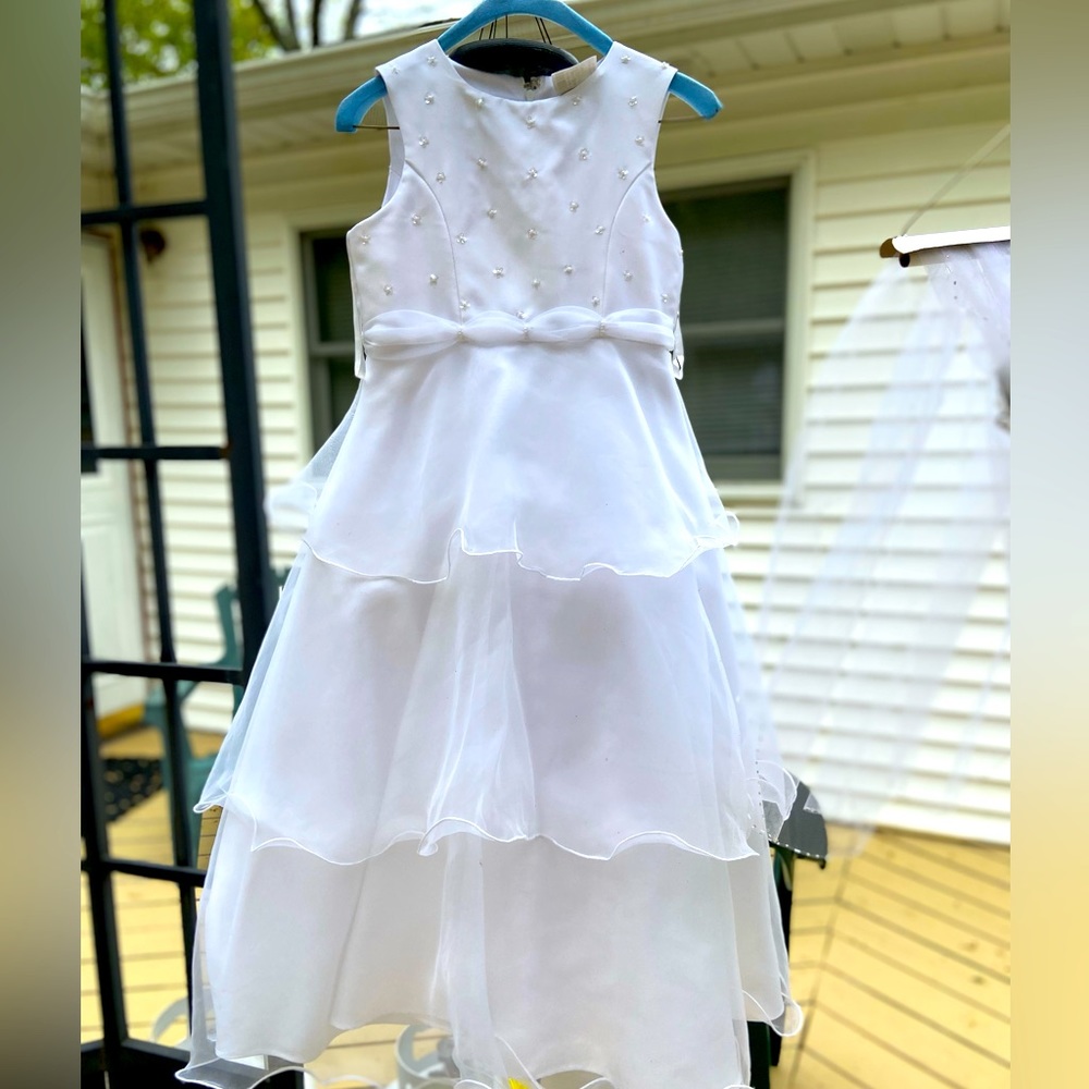 Sweet Flower Girl Dress for Age 6